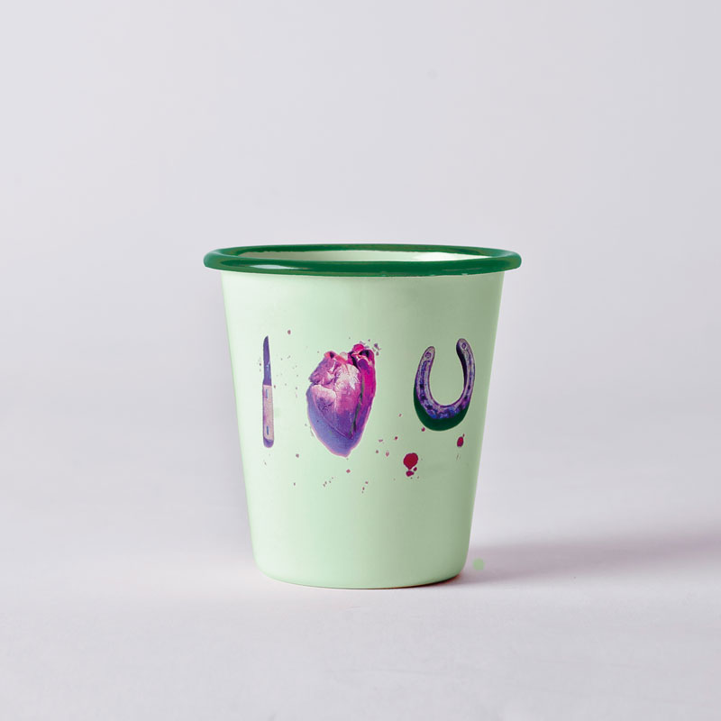 Set 6 bicchieri metallo smaltato - Toiletpaper - Seletti - immagine 5