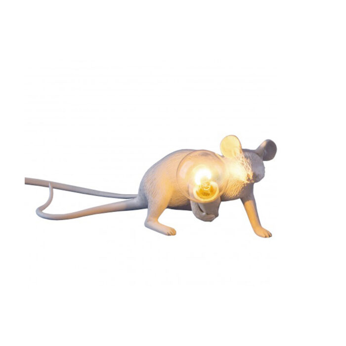 mouse lamp sdraiato lop seletti
