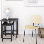 Tondina in rovere naturale (2pz) - Sedia - Infiniti