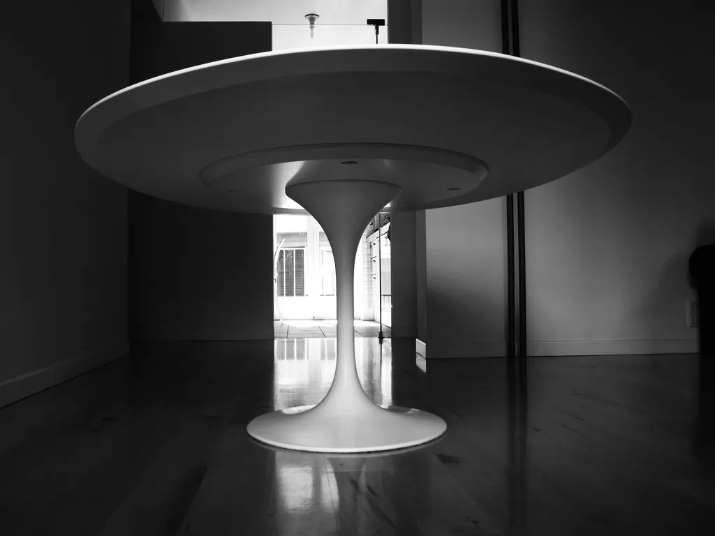 Tavolo-Tulip-mdf-bianco-244-cm