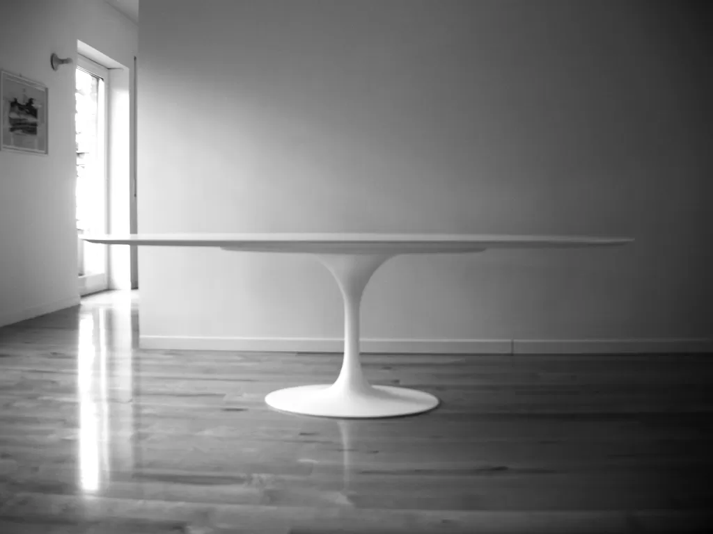 Tavolo-Tulip-mdf-bianco-244-cm