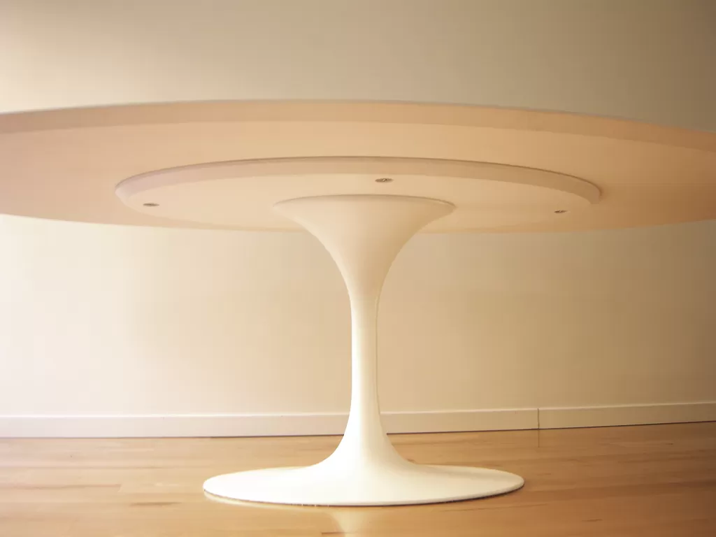 Tavolo-Tulip-mdf-bianco-244-cm