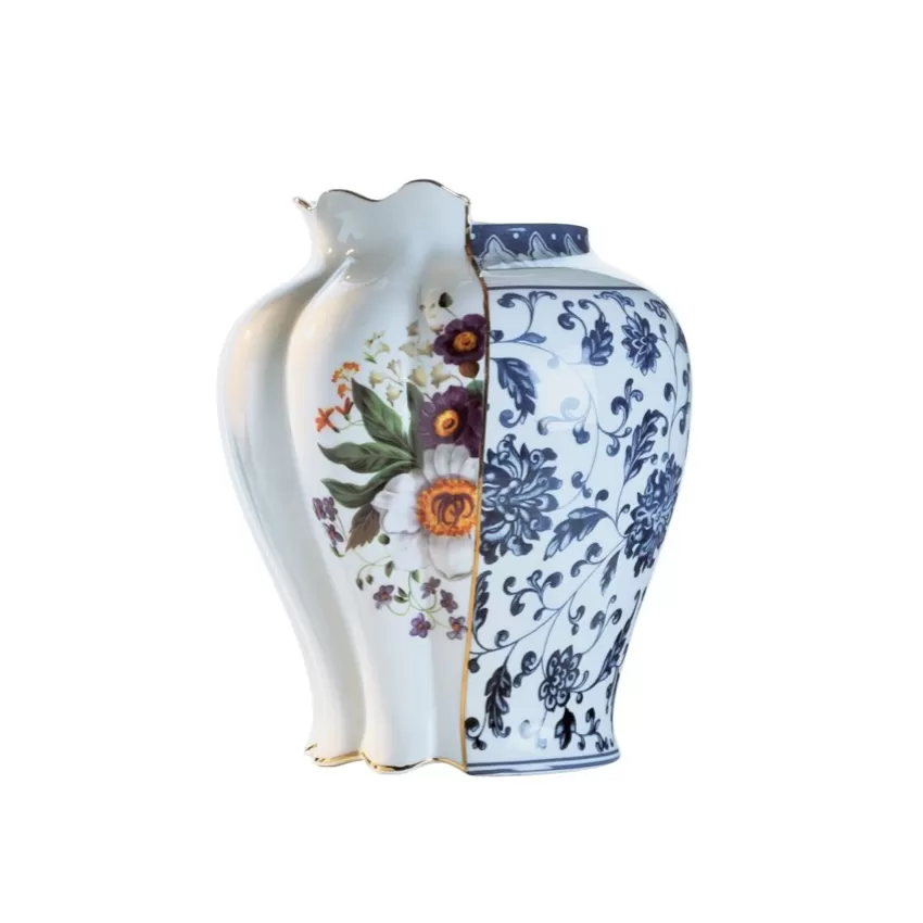 Melania - vaso in porcellana - Hybrid - Seletti