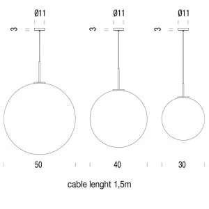 Asteroide - Lampada a sospensione - Nemo Lighting - immagine 4