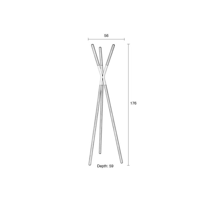 Pinnacle White - Appendiabiti - Zuiver - immagine 4