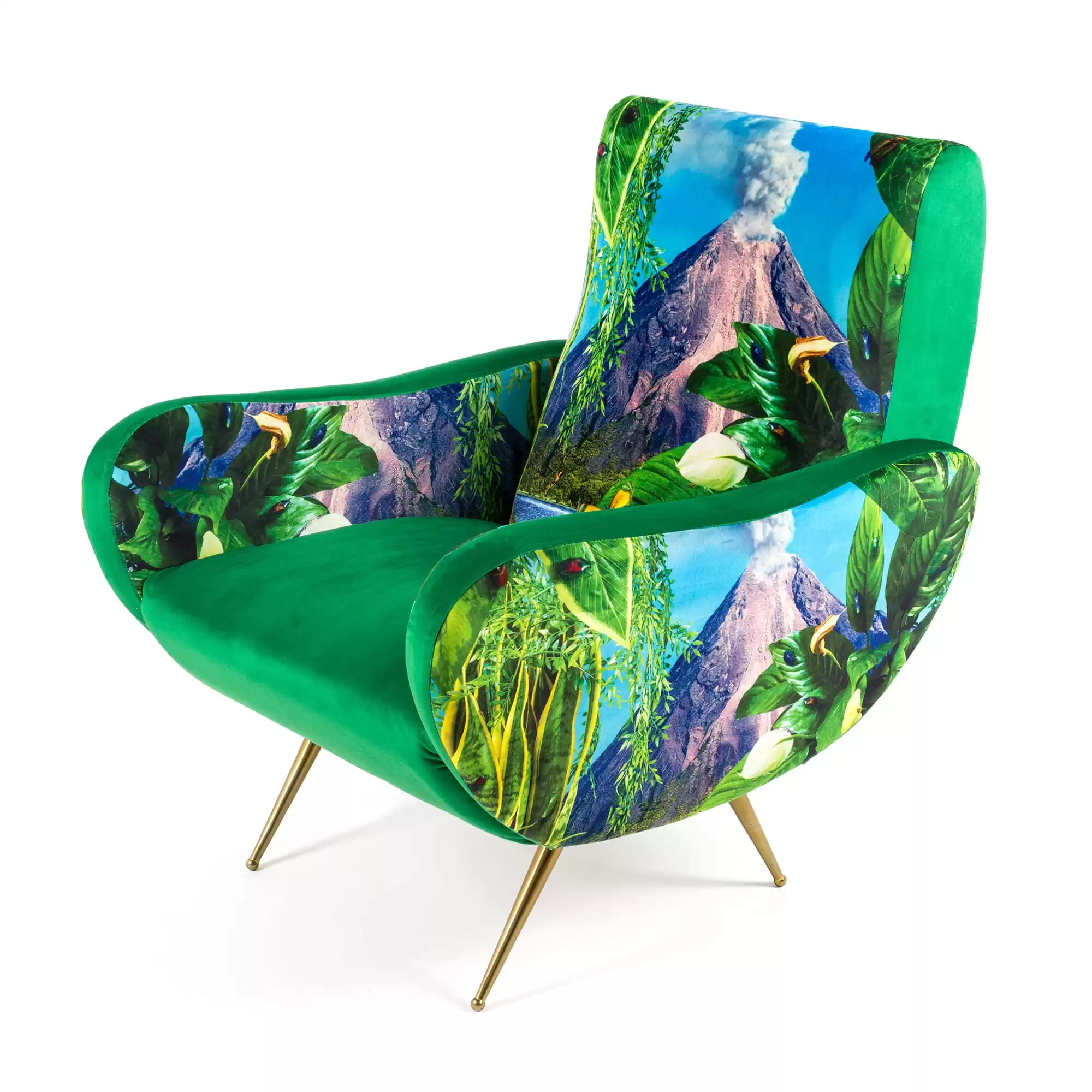 Seletti - Toiletpaper, Poltrona "Volcano"
