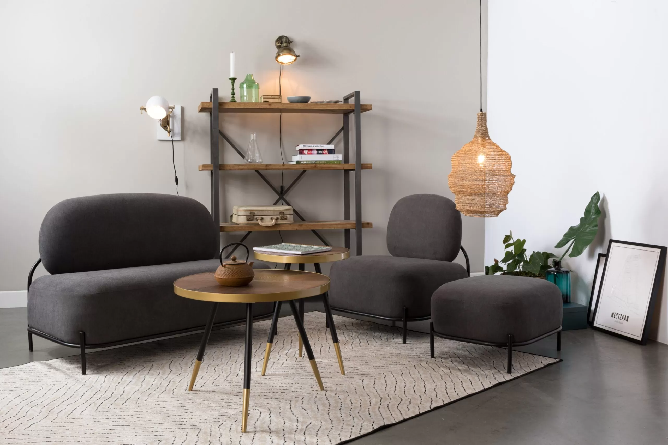 Denise - Side Table - White Label Living - immagine 7