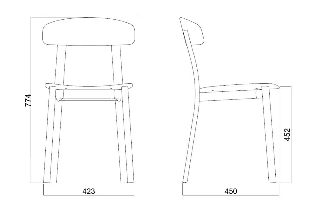 Feluca (2pz) - Sedia - Infiniti - immagine 9