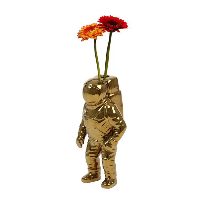 Cosmic Diner Lunar Starman Vase Gold - immagine 2
