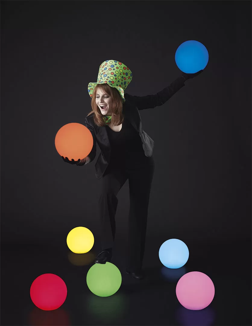 Globo - Lampada da tavolo ø 25 LED - Slide - immagine 2