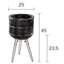 Botanique Plant Stand - porta vaso - Dutchbone - immagine 7