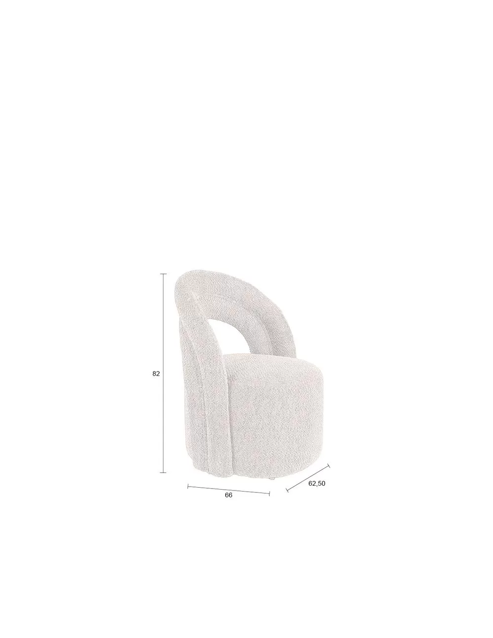 Seina - Lounge chair - Dutchbone - immagine 6